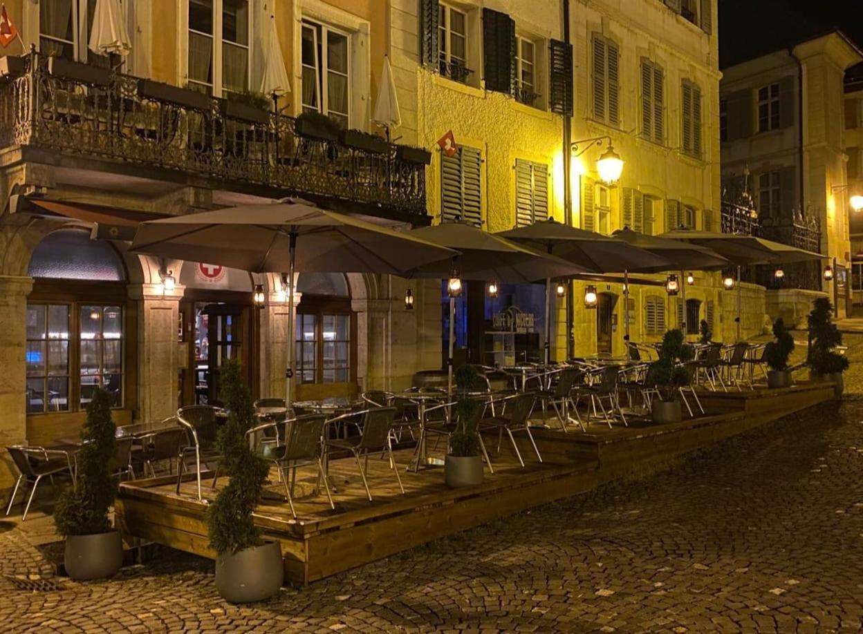 La Croix Federale Hotel Porrentruy Kültér fotó